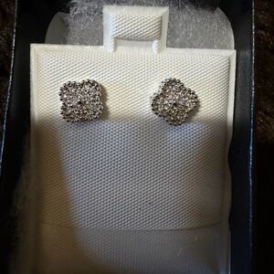 Elegant Silver Stud Earrings